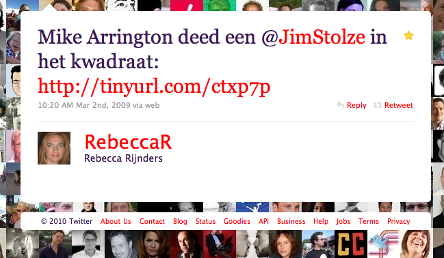 Rebecca Rijnders over Michael Arrington