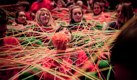 Children on the TEDx-stage