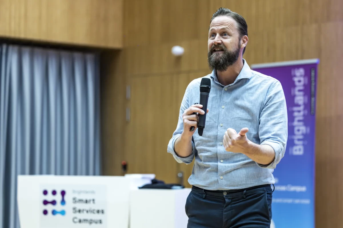 Jim Stolze op de Brightlands Campus